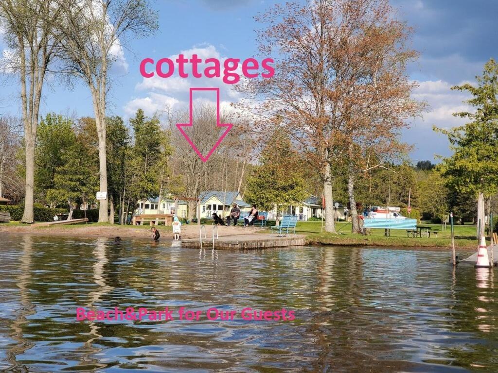 Fun Place With A Sandy Beach For Swimming, Boating, And Fishing, Featuring 3 Available Cabins Fenelon Falls 외부 사진